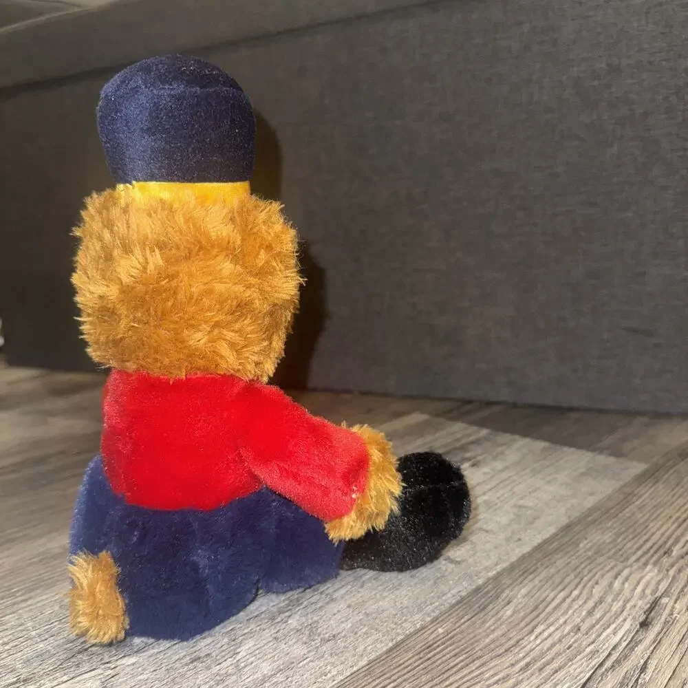 2023 Christmas Teddy Bear Plush Toy Soldier Hat Stuffed‎ Animal With Tags